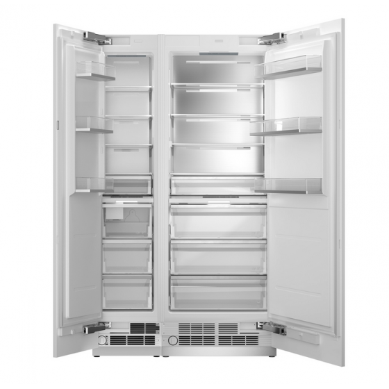 BERTAZZONI RFL4575S5FPNS Εντοιχιζόμενος Ψυγειοκαταψύκτης SideBySide 120cm Λευκό